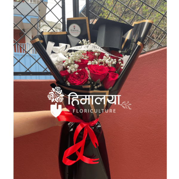 Graduation Bouquet, bouquet for Convocation