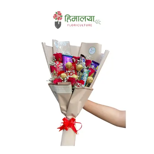 Chocolate & Rose Bouquet