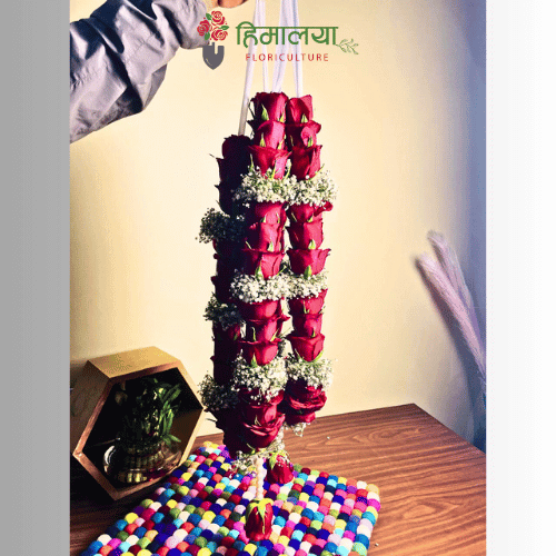 Red Rose & Gypsy Garland Design 008